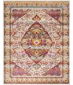 Safavieh Baldwin BDN189 Ivory / Teal 10' X 14' Rectangle Area Rug