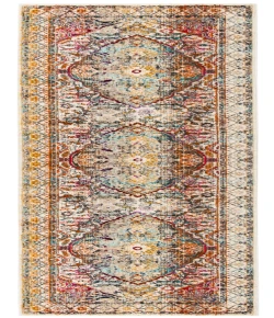 Safavieh Baldwin BDN189 Ivory / Teal 2'-2" X 12' Runner Area Rug