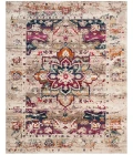 Safavieh Baldwin BDN193 Cream / Fuchsia 9' X 12' Rectangle Area Rug