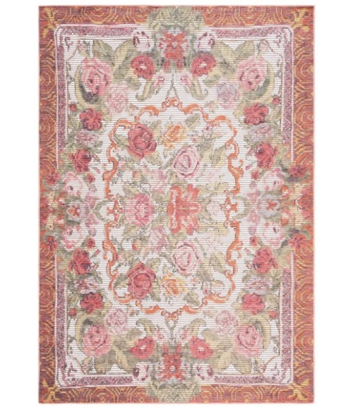 Safavieh Besarabian BES220 Ivory / Sage Rust 8' X 10' Rectangle Area Rug