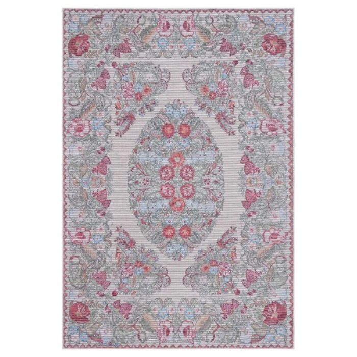 Safavieh Besarabian BES222 Beige / Sage 4' X 6' Rectangle Area Rug