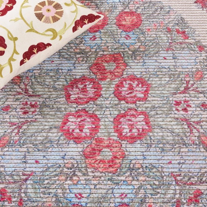 Safavieh Besarabian BES222 Beige / Sage 4' X 6' Rectangle Area Rug