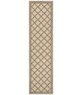 Safavieh Beach House BHS121 Cream / Beige 2'-2" X 10' Runner Area Rug