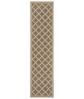 Safavieh Beach House BHS121 Beige / Cream 2'-2" X 8' Runner Area Rug