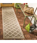 Safavieh Beach House BHS121 Beige / Cream 2'-2" X 8' Runner Area Rug