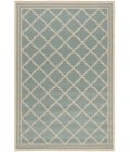 Safavieh Beach House BHS121 Aqua / Cream 2'-2" X 6' Runner Area Rug
