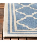 Safavieh Beach House BHS121 Blue / Creme 2'-2" X 12' Runner Area Rug