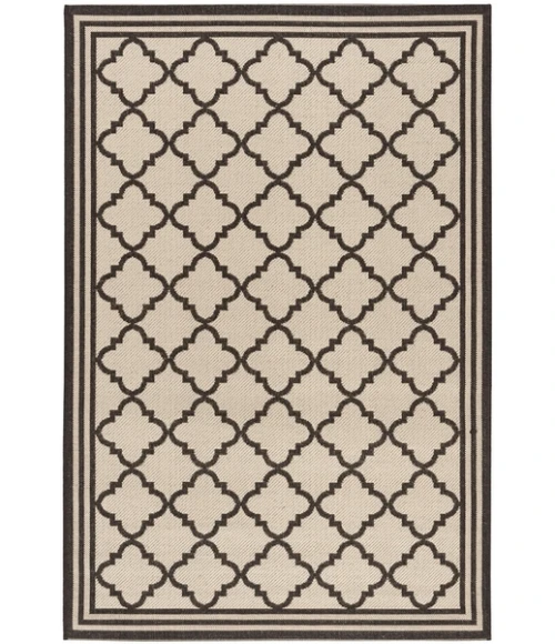 Safavieh Beach House BHS121 Creme / Brown 2'-2" X 4' Accent Area Rug