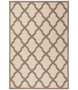 Safavieh Beach House BHS122 Cream / Beige 3' X 5' Rectangle Area Rug