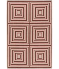 Safavieh Beach House BHS123 Red / Creme 3' X 5' Rectangle Area Rug