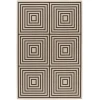 Safavieh Beach House BHS123 Creme / Brown 2'-2" X 4' Accent Area Rug
