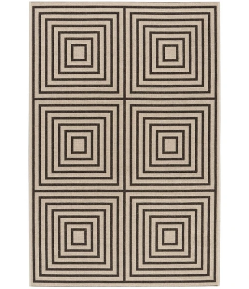 Safavieh Beach House BHS123 Creme / Brown 2'-2" X 4' Accent Area Rug