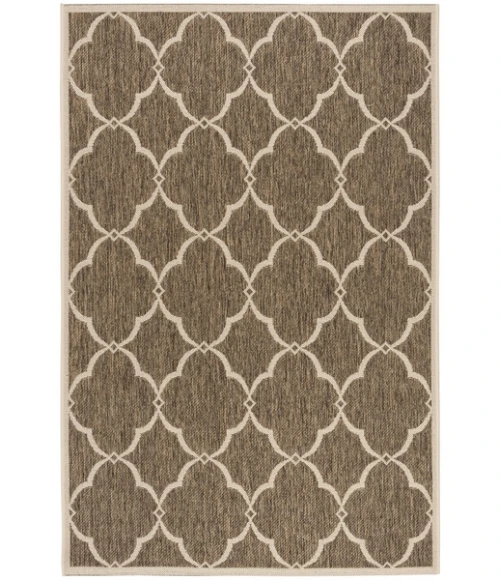 Safavieh Beach House BHS125 Beige / Cream 4' X 4' Round Area Rug