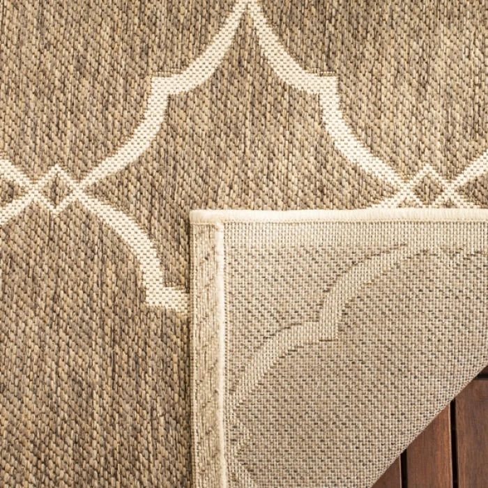 Safavieh Beach House BHS125 Beige / Cream 2'-2" X 10' Runner Area Rug