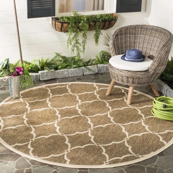 Safavieh Beach House BHS125 Beige / Cream 2'-2" X 10' Runner Area Rug