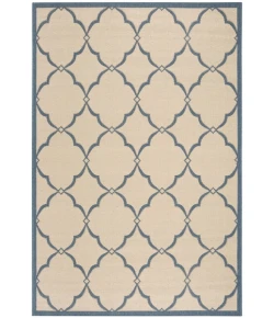Safavieh Beach House BHS125 Cream / Blue 8' X 10' Rectangle Area Rug