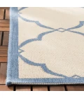 Safavieh Beach House BHS125 Cream / Blue 2'-2" X 10' Runner Area Rug