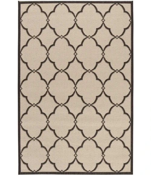 Safavieh Beach House BHS125 Creme / Brown 8' X 10' Rectangle Area Rug
