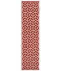 Safavieh Beach House BHS127 Red / Creme 2'-2" X 6' Runner Area Rug