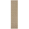Safavieh Beach House BHS129 Beige / Cream 2'-2" X 10' Runner Area Rug
