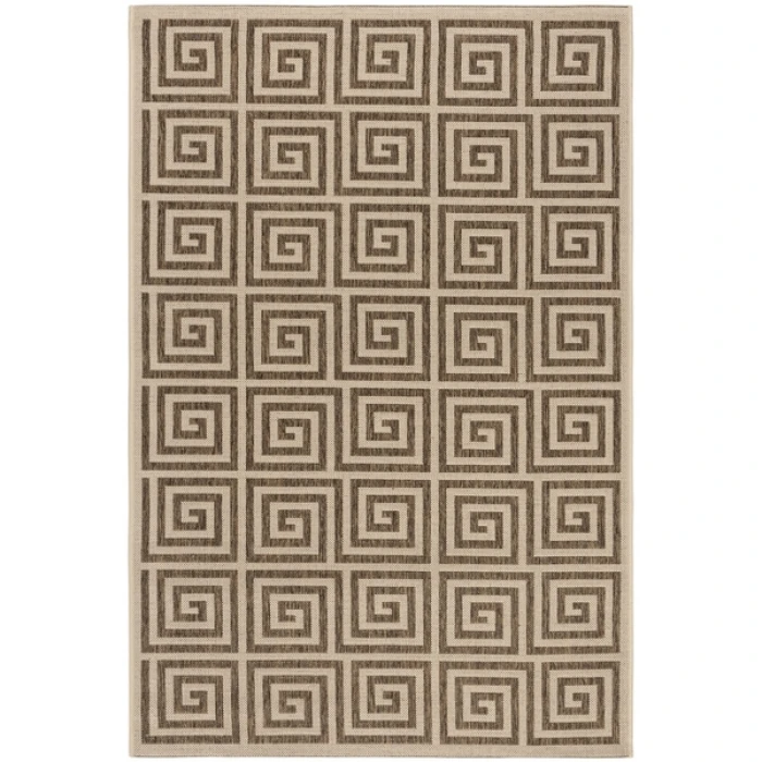Safavieh Beach House BHS129 Beige / Cream 3' X 5' Rectangle Area Rug
