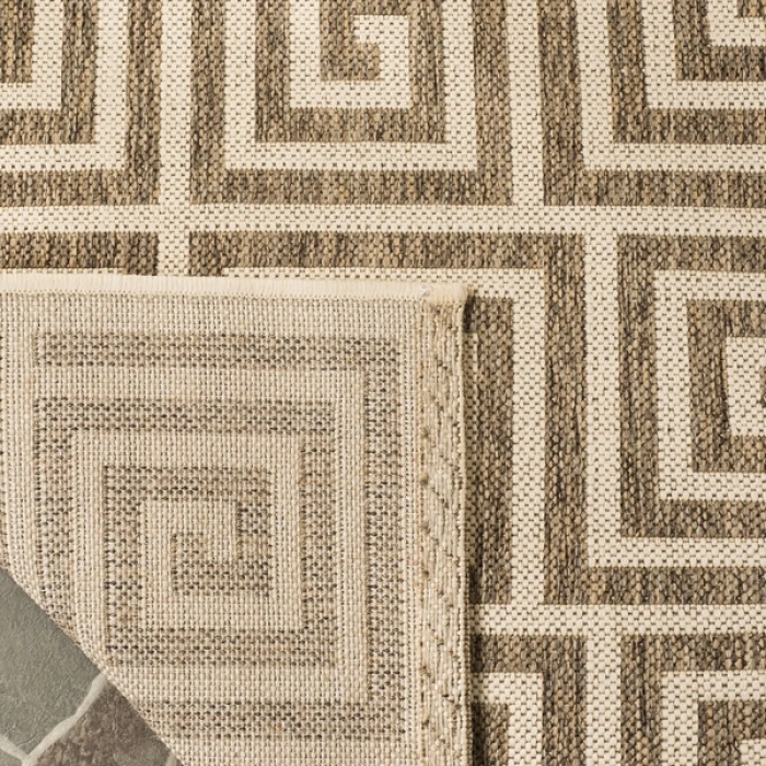 Safavieh Beach House BHS129 Beige / Cream 3' X 5' Rectangle Area Rug