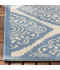 Safavieh Beach House BHS132 Cream / Blue 4' X 6' Rectangle Area Rug