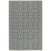 Safavieh Beach House BHS134 Cream / Blue 4' X 4' Square Area Rug