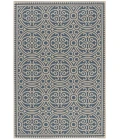 Safavieh Beach House BHS134 Cream / Blue 4' X 4' Square Area Rug