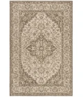 Safavieh Beach House BHS137 Cream / Beige 4' X 6' Rectangle Area Rug
