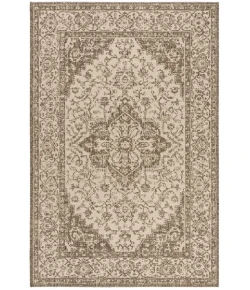 Safavieh Beach House BHS137 Cream / Beige 4' X 6' Rectangle Area Rug