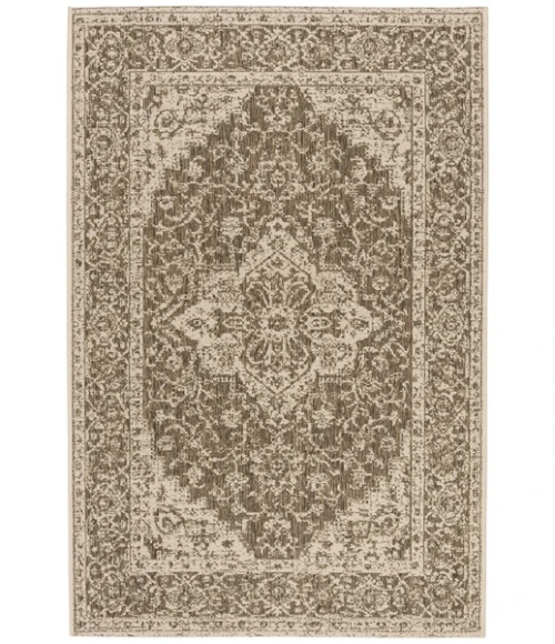 Safavieh Beach House BHS137 Beige / Cream 6'-7" X 9'-2" Rectangle Area Rug