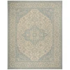 Safavieh Beach House BHS137 Cream / Aqua 8' X 10' Rectangle Area Rug