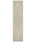 Safavieh Beach House BHS138 Aqua / Cream 2'-2" X 12' Runner Area Rug
