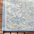 Safavieh Beach House BHS139 Cream / Blue 5'-3" X 7'-6" Rectangle Area Rug