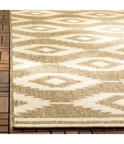 Safavieh Beach House BHS171 Cream / Beige 5'-3" X 7'-6" Rectangle Area Rug