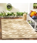 Safavieh Beach House BHS171 Cream / Beige 5'-3" X 7'-6" Rectangle Area Rug