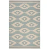 Safavieh Beach House BHS171 Cream / Aqua 8' X 10' Rectangle Area Rug