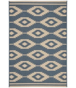 Safavieh Beach House BHS171 Cream / Blue 8' X 10' Rectangle Area Rug