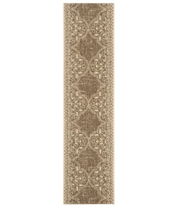 Safavieh Beach House BHS174 Cream / Beige 2'-2" X 8' Runner Area Rug