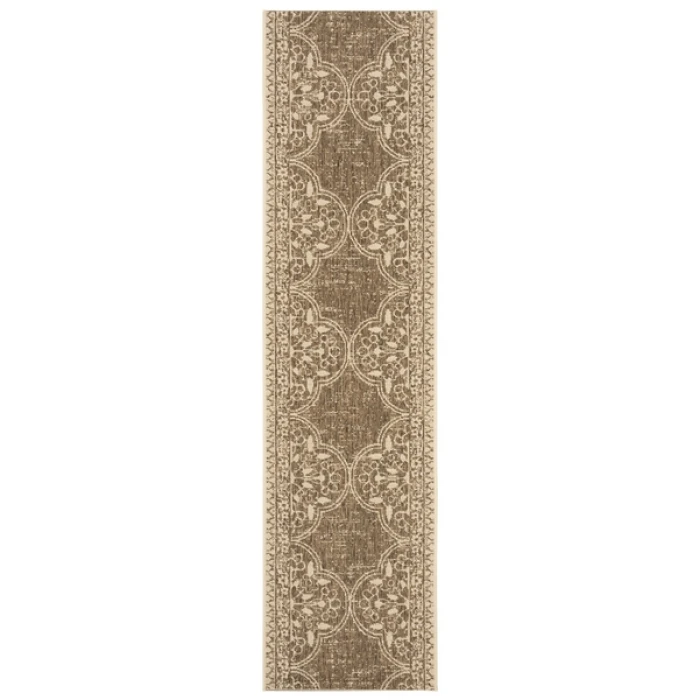 Safavieh Beach House BHS174 Cream / Beige 2'-2" X 8' Runner Area Rug