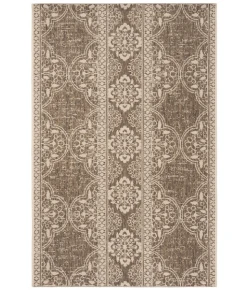 Safavieh Beach House BHS174 Cream / Beige 4' X 4' Square Area Rug