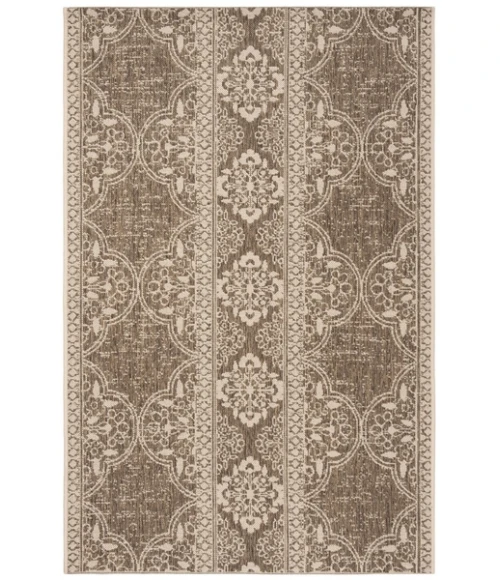 Safavieh Beach House BHS174 Cream / Beige 4' X 4' Square Area Rug
