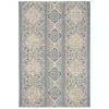 Safavieh Beach House BHS174 Blue / Creme 6'-7" X 9'-2" Rectangle Area Rug