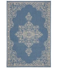 Safavieh Beach House BHS180 Cream / Blue 9' X 12' Rectangle Area Rug
