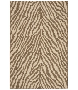 Safavieh Beach House BHS182 Cream / Beige 5'-3" X 7'-6" Rectangle Area Rug
