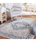 Safavieh Blair Washable BLR200 Beige / Navy 8' X 10' Rectangle Area Rug
