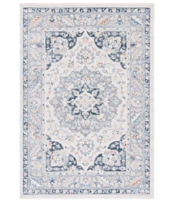 Safavieh Blair Washable BLR204 Beige / Grey Navy 8' X 10' Rectangle Area Rug