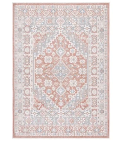 Safavieh Blair Washable BLR206 Rose / Grey 8' X 10' Rectangle Area Rug