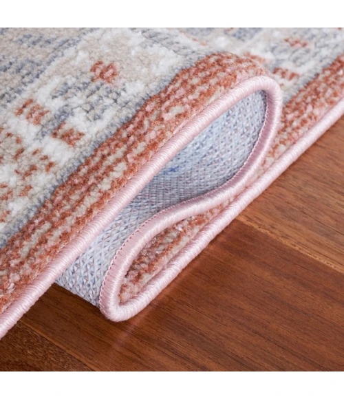 Safavieh Blair Washable BLR206 Rose / Grey 8' X 10' Rectangle Area Rug